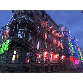 3D Futuristic City HD